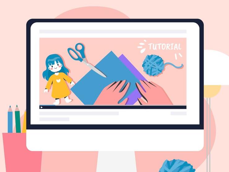 afiche tutoriales virtuales