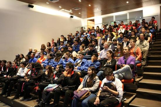 masiva audiencia en el ciclo de cine del auditorio de la biblioteca