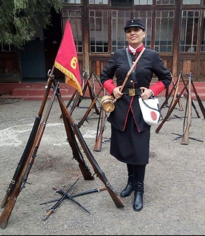 Imagen gentileza Ana Olivares Cepeda Gestora proyecto de Ley, uniformada de cantinera